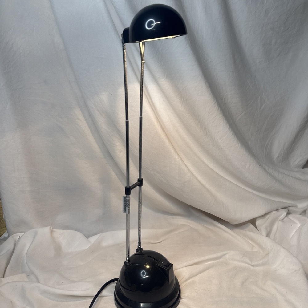 Vintage IKEA Espressivo Black Telescoping Desk Lamp Retro 90s Halogen E127284